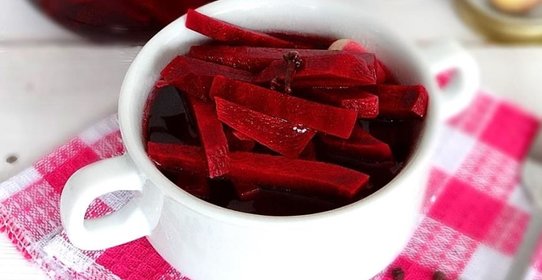 Маринованная свекла для гарнира