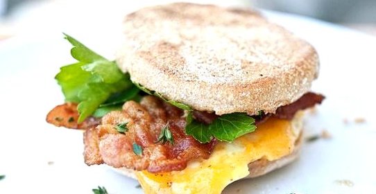 Английская домашняя булочка