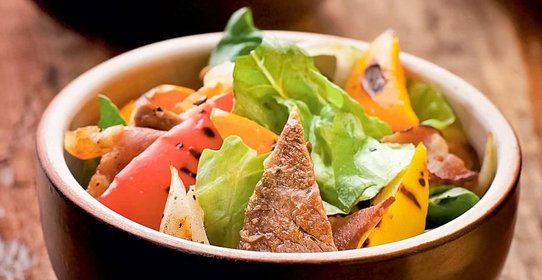 Мясной салат лесоруба