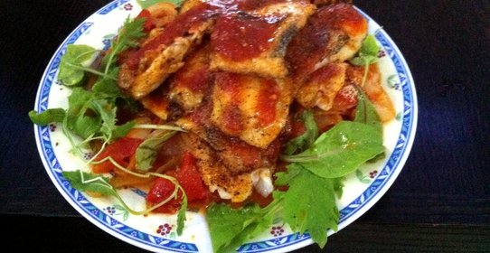 Камбала по‑гречески