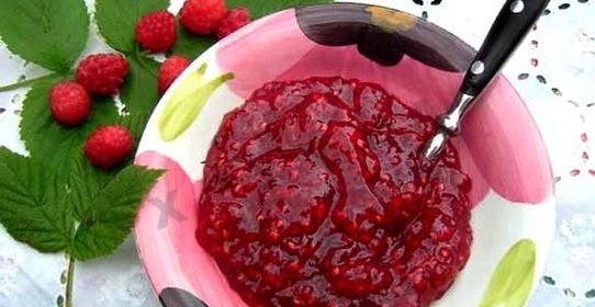 Малиновый джем из малины