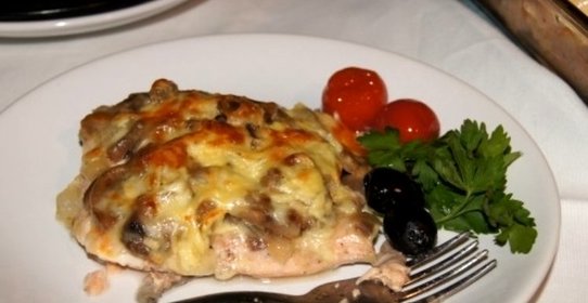 Запеченная рыба кусочками