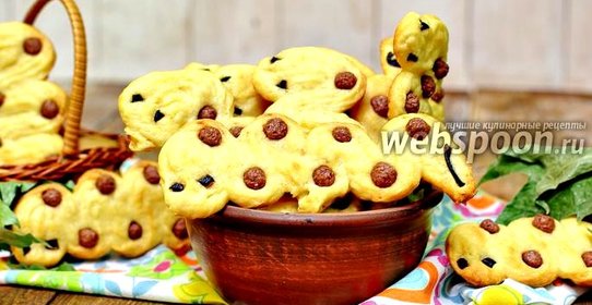 Солёное печенье «червячки»