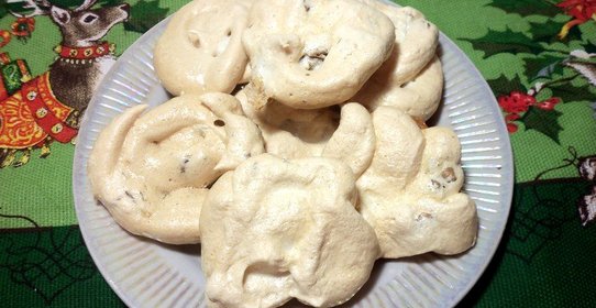 Безе с орехами