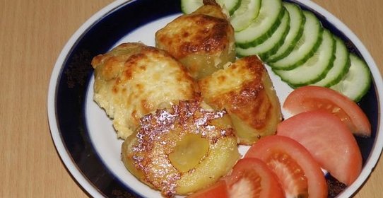 Печеный картофель в духовке
