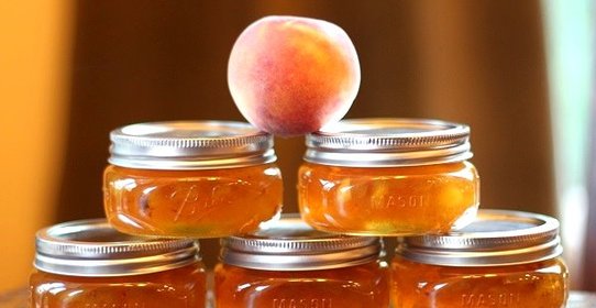 Персиковое варенье на скорую руку