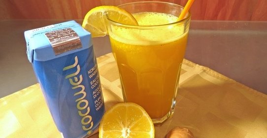 Имбирный тоник на кокосовой воде