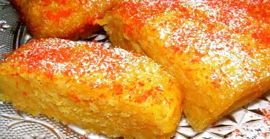 Быстрый сладкий пирог на кефире с тыквой