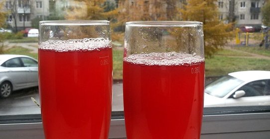 Клюквенный морс