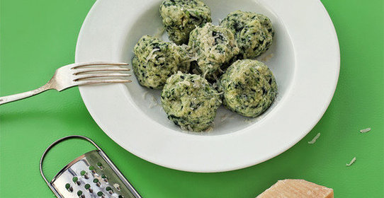 Ньокки со шпинатом