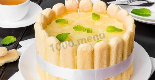 Торт с ананасами