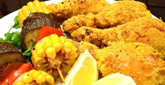 Куриные голени, маринованные в воде