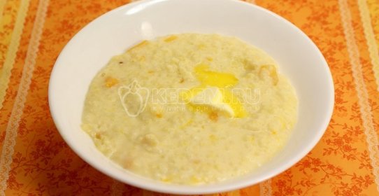 Пшённая каша с тыквой