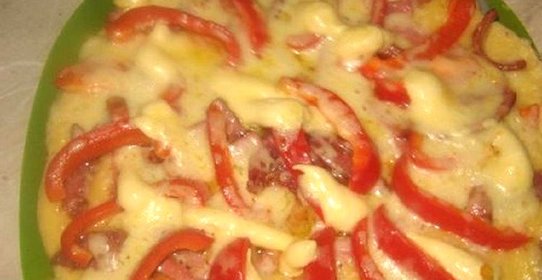 Пицца на скорую руку