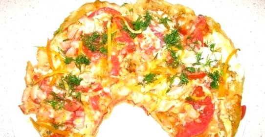 Пицца в мультиварке