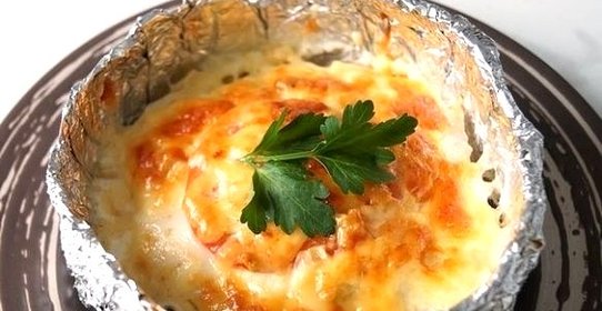Куриное филе в фольге в духовке