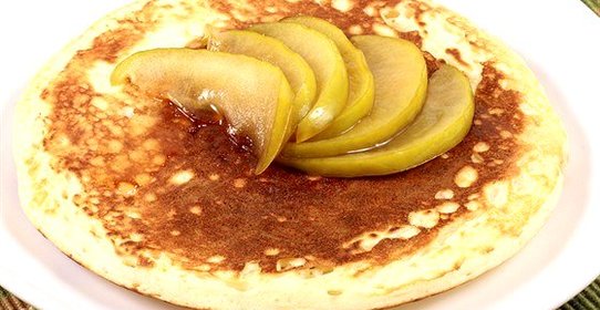 Блинчики с имбирем и корицей без яиц