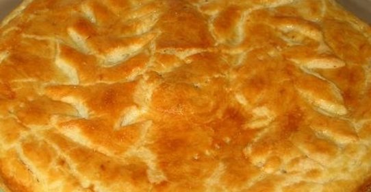 Пирог с кетой