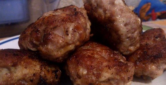 Котлеты с копченым сыром