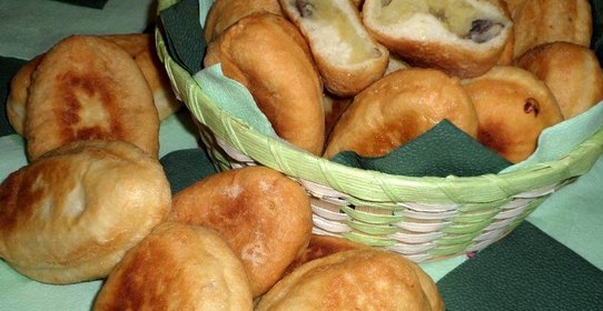 Пирожки с картошкой и грибами