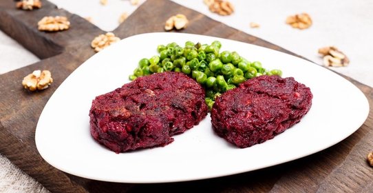 Свекольные котлеты