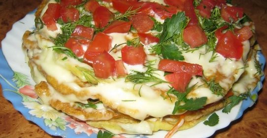 Кабачковый тортик