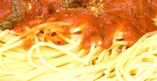 Спагетти с фрикадельками