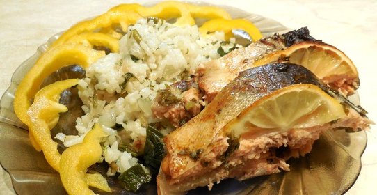 Форель с лимоном