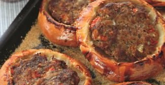 Арабские открытые пироги с мясом