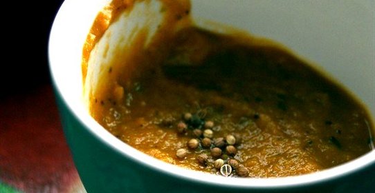 Овощной смузи с кориандром