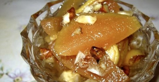 Айвовое варенье с лимоном