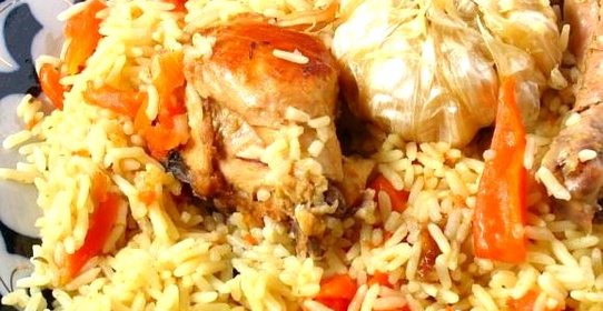 Плов из окорочков