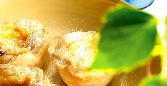 Тарталетки с лимонным кремом