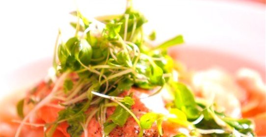 Семга в имбирном маринаде