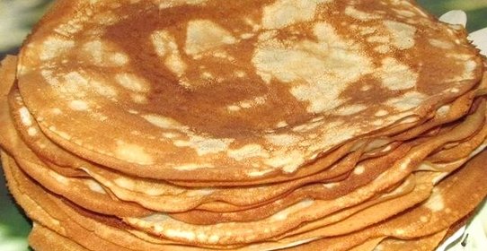 Блинчики на сметане