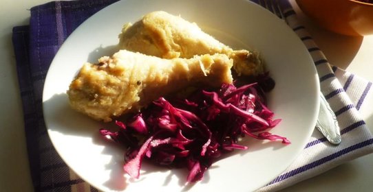 Жареная курица в пряной панировке