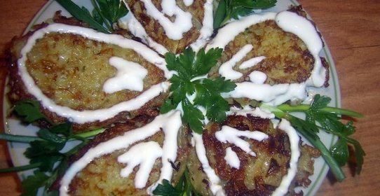 Картофельные оладьи