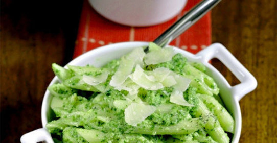 Паста Пенне с соусом песто