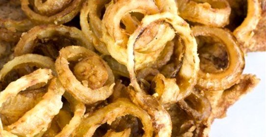 Бифштекс с луком