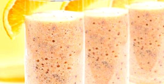 Витаминный напиток с апельсином