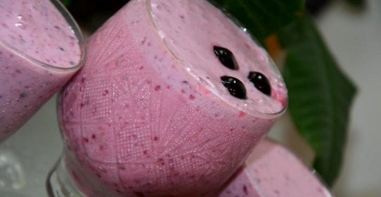 Витаминный молочный коктейль