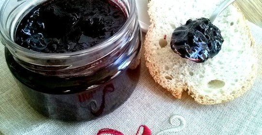Варенье из черники без сахара