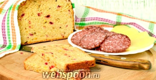 Хлеб из полбяной муки с сушёной свёклой и тыквой