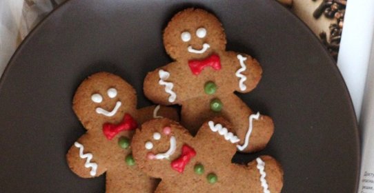 Пряное новогоднее печенье