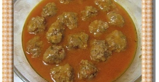 Тефтели в томатном соке