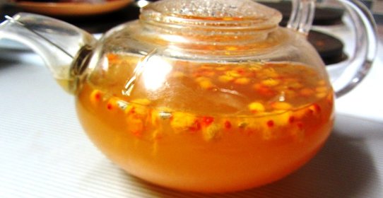 Облепиховый чай с медом