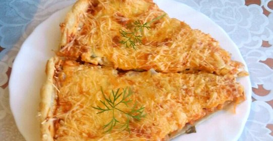 Сытная пицца