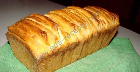 Итальянский молочный хлеб Аккордеон