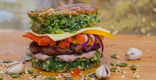 Средиземноморский бургер