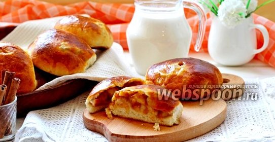 Пирожки с тыквой и яблоком